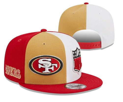 San Francisco 49ers Snapback Red Gold White
