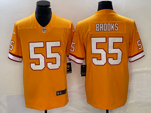 Tampa Bay Buccaneers orange Jersey Brooks #55