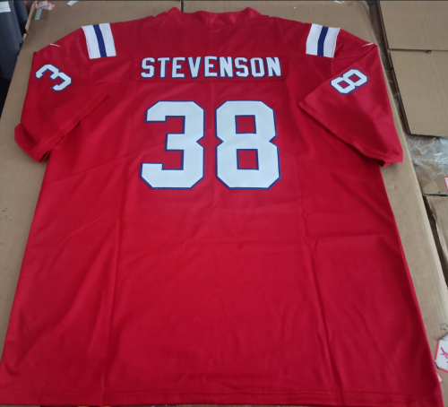 Patriots red back Stevenson 38