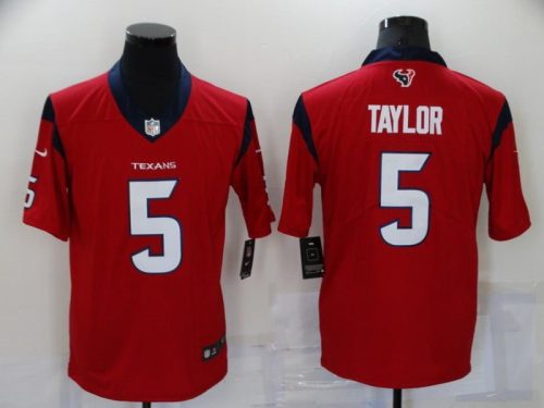 Houston Texans Red Jersey Taylor #5