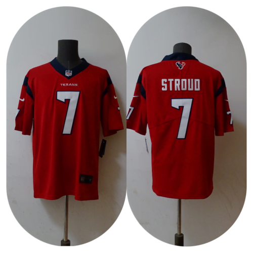 Houston Texans Red Jersey Stroud #7