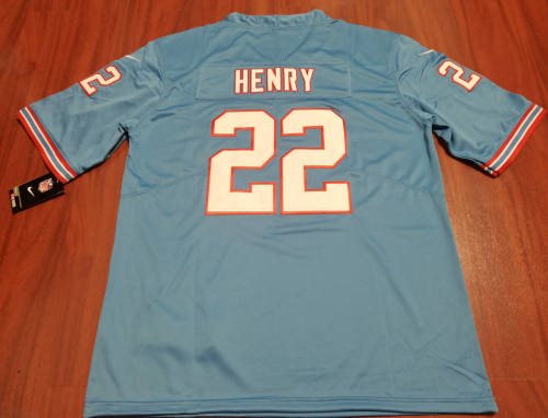 Tennessee Titans Light Blue Jersey Henry #22
