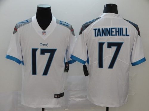 Tennessee Titans Light White Jersey Tannehill #17