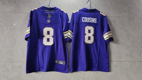 Minnesota Vikings Purple Jersey Cousins #8