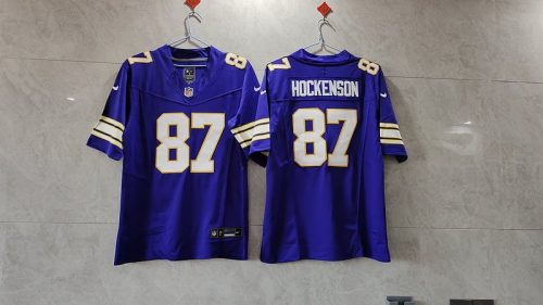 Minnesota Vikings Purple Jersey Hockenson #87