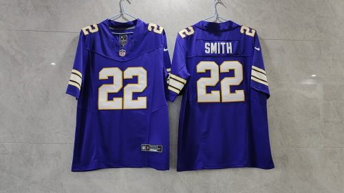 Minnesota Vikings Purple Jersey Smith #22