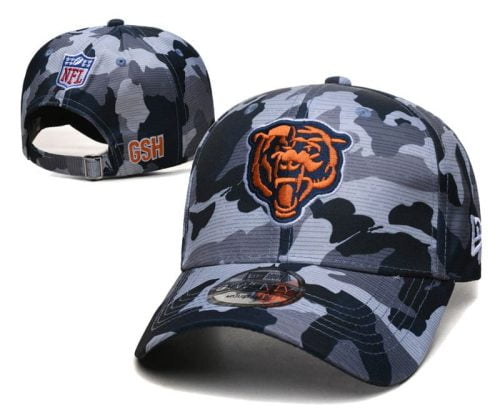 Chicago Bears Cap Army Gray