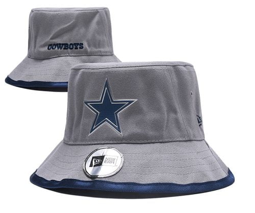 Dallas Cowboys Bucket Hat Gray