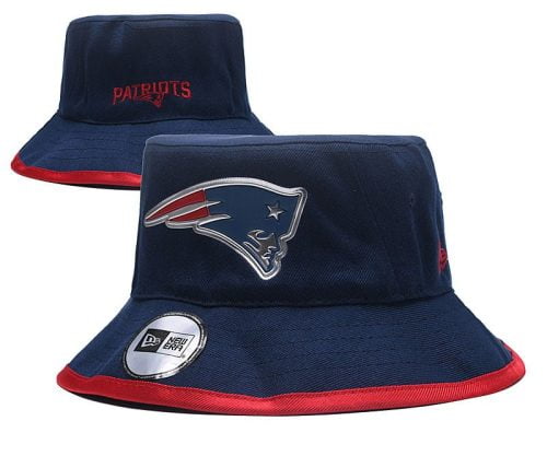 New England Patriots Bucket Hat Blue Red