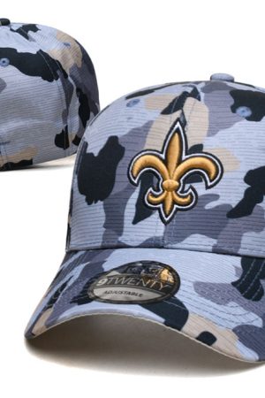 New Orleans Saints Cap Army Gray