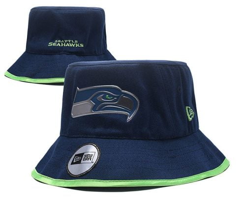 Seattle Seahawks Bucket Hat Blue Light Green