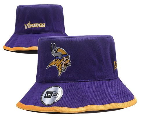 Minnesota Vikings Bucket Hat Purple