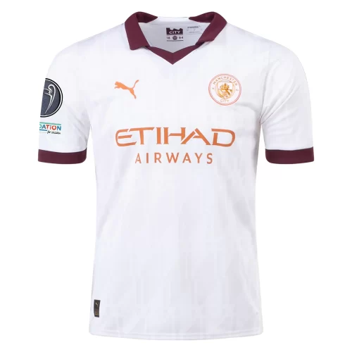 Manchester City Away Visitante 23/24 player jersey