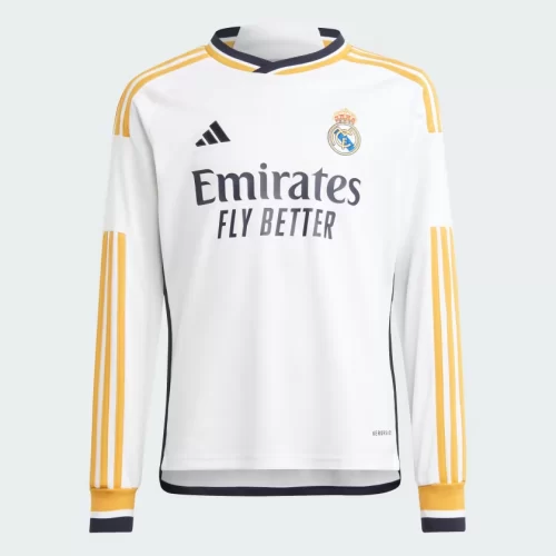 Camiseta manga larga primera equipacion_Real_Madrid_23-24_Blanco
