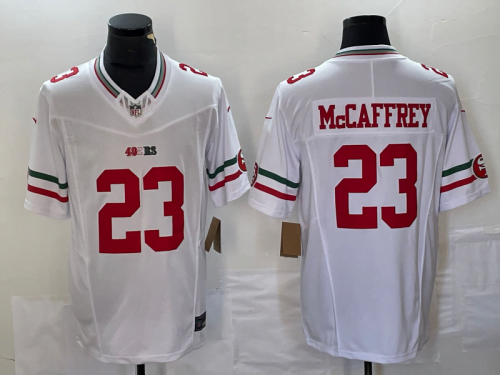 San Francisco 49ers Away Mexico Limited Jersey Mc Caffrey #23