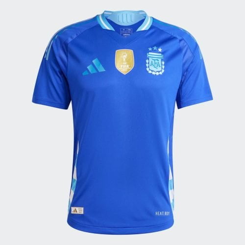 Camiseta de Argentina Away Visitante 2024 Parche FIFA WCup22